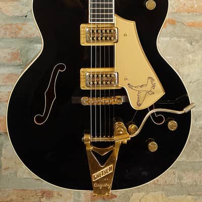 GRETSCH G7593 Black Falcon with Bigsby - Made in Japan 2003 - Black image 3