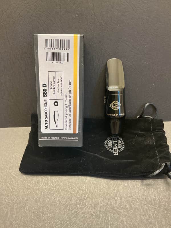 Selmer-Paris S80 D Facing Eb Alto Saxophone Mouthpiece image 1