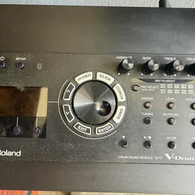Roland TD-17KV V-Drum Kit with Mesh Pads 2010s - Black