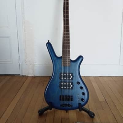 Warwick German Pro Series GPS Corvette $$ 2010s - ocean blue oil image 1