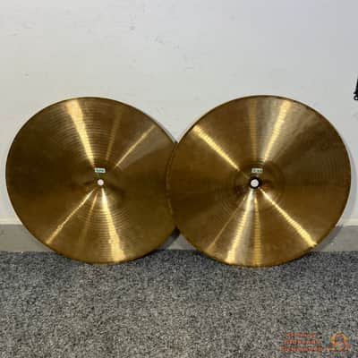 Paiste 505 14” Medium Hihat Cymbals (Green Label) image 9