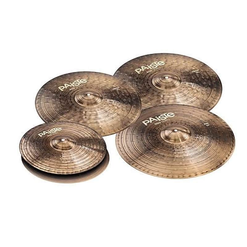 Paiste 900 Series Medium Box Set 14 / 17 / 19 / 20" Cymbal Pack image 1