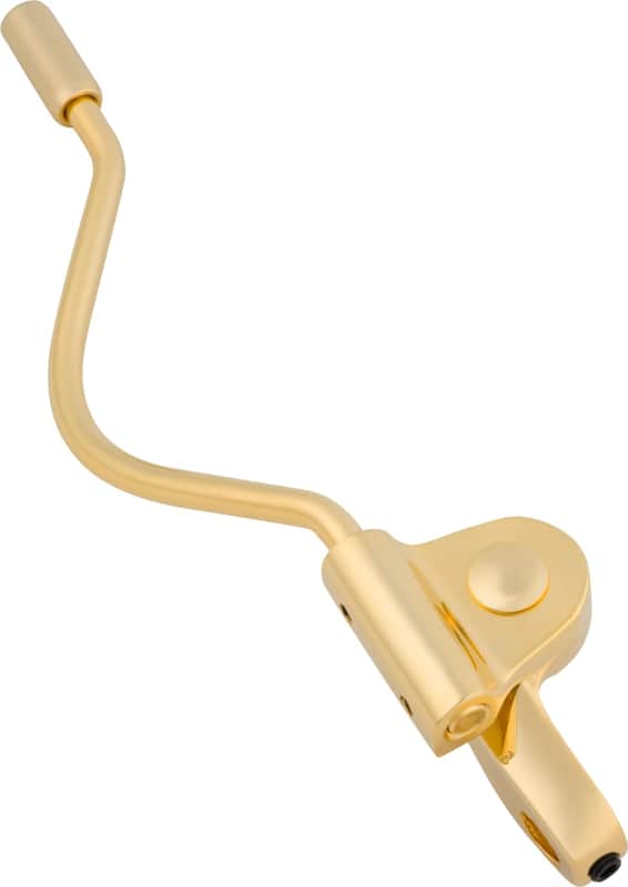 Bigsby Tremolo Arm Handle Assembly Left-Handed, Chet Atkins, Wire Style, Gold image 1