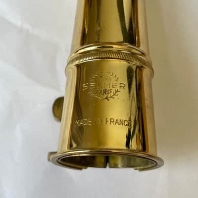 Vintage Selmer Paris Alto Saxophone Ligature and Cap Set - Listing #1 image 1