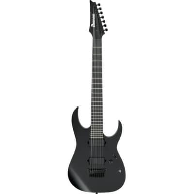 IBANEZ RGIXL7-BKF E-Gitarre black flat image 1
