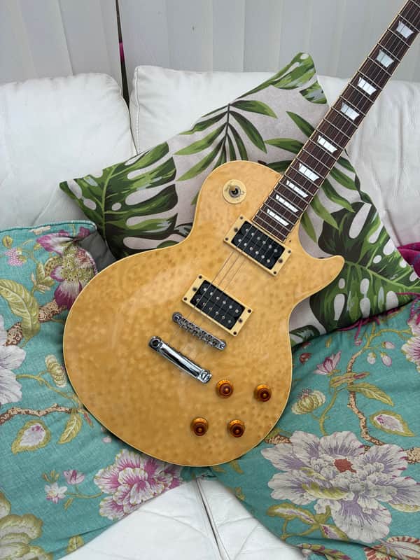Epiphone Les Paul Classic Birdseye 1994 - 1998 - Natural image 1