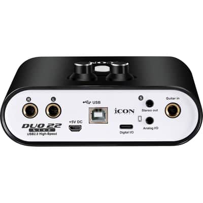 Icon Pro Audio Duo22 Live 2x2 Livestream USB Audio Interface image 3