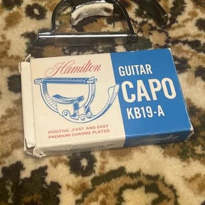 Hamilton KB19A Fast Action Capo 2010s - Chrome image 3