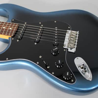 2021 Fender American Professional II Stratocaster Left-Hand Dark Night w/OHSC image 7