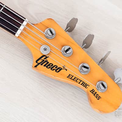 1974 Greco Electric Bass PB-420N Vintage P Bass Natural Japan w/ Fender USA Pickup image 4
