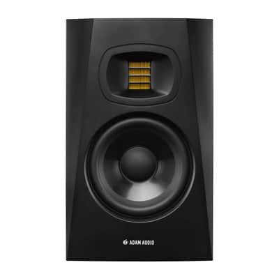 Adam Audio T5V Studio Monitor Speakers with Powerful Active Nearfield Sound w/Focusrite Scarlett 2I2 Interface Bundle image 11