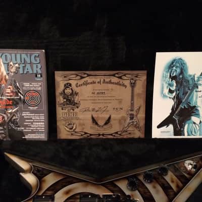 Dean Razorback 2006 Rust Bullseye Guitar Zakk Wylde Dimebag Darrell Dime Washburn Gibson ESP Rare image 22