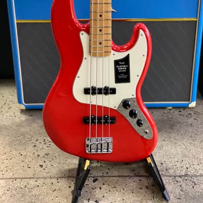 Fender Player II Jazz Bass Maple Fingerboard | Coral Red image 2