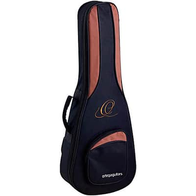 Ortega Traditional Series - Made in Spain Solid Top Thinline Acoustic-Electric Classical Guitar w/ Bag image 5