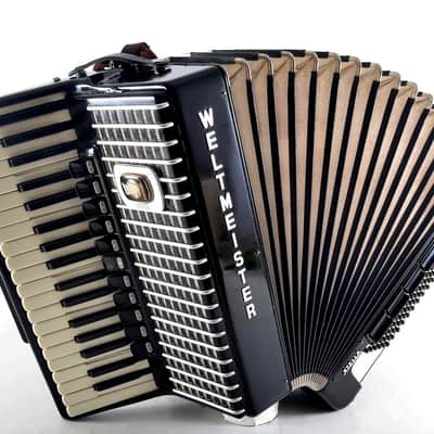 Vintage German Made Top Quality LMMH Accordion Weltmeister Stella - 96 bass, 16 reg./master switch + HardCase & Straps ~ Fisarmonica - VIDEO image 17