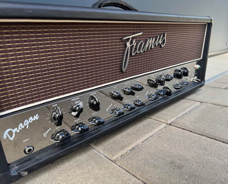 Framus Dragon 3-Channel 100-Watt Guitar Amp Head 2000s - Black image 1