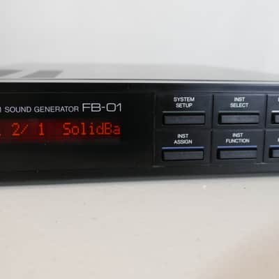 Yamaha FB-01 FM Sound Generator loaded w/ DX100 and DX21 Sounds! image 4