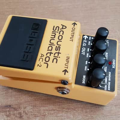 Boss AC-2 Acoustic Simulator (Silver Label) 1997 - 2006 - Yellow image 5