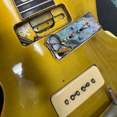1952 Gibson Les Paul Standard - 1959-1960 Factory Appointments 5-latch Lifton Case Burst image 17