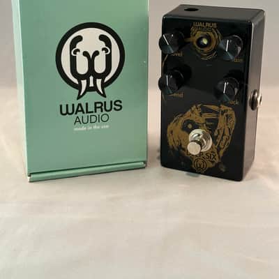 Walrus Audio Deep Six Compressor V1 Limited Edition - Angler Fish 2014 - 2016 - Black / Gold Angler Fish image 1