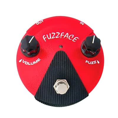 Dunlop FFM2 Germanium Fuzz Face Mini Effects Pedal - Red image 1