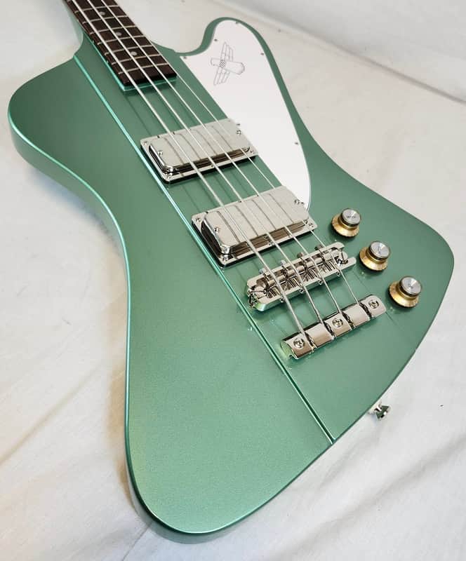 Epiphone Thunderbird '64 Electric Bass Guitar Inverness Green W/Premium Gig Bag image 1