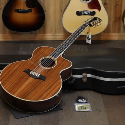 Minty! 2005 Taylor W-65-CE 12-String Walnut Cutaway Acoustic Guitar Natural + HSC image 1