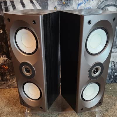 Onkyo Onkyo SKF-550F are wired, 3-way front/left-right satellite speakers 90s  - Black image 4
