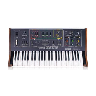 Moog Opus 3 Vintage 49-Key Polyphonic Analog String Synthesizer *read description* as-is