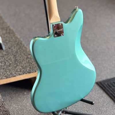 Squier by Fender Limited-Edition Affinity Series Jaguar Electric Guitar, Mystic Seafoam Green image 5