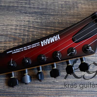Yamaha MG-2R RBS 1989-1991 Red Black Sunburst image 11