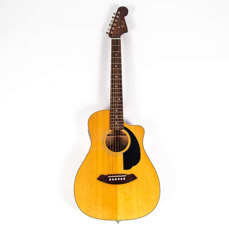 Fender Malibu Acoustic SCE NAT Owned by Nils Lofgren image 1
