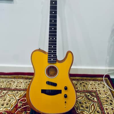 Fender Acoustasonic Player Telecaster 2021 - Present - Butterscotch Blonde image 2
