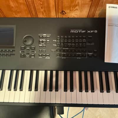 Yamaha Motif XF 8 Production Synthesizer 2010s - Gray