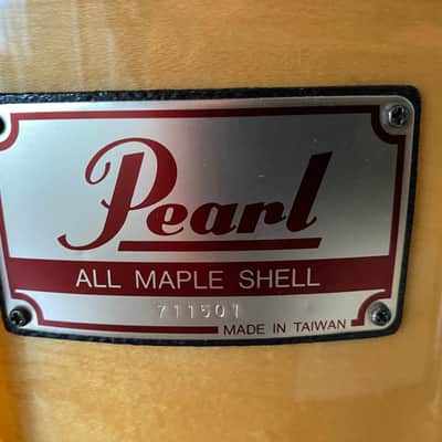 Pearl M-914D Freefloater snare 14x6.5” 90’s - Natural maple image 11
