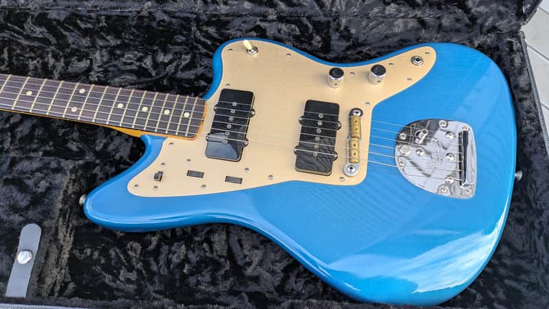 2016 Fender Custom Shop Limited Edition '58 Jazzmaster - Closet Classic - Aged Lake Placid Blue image 1