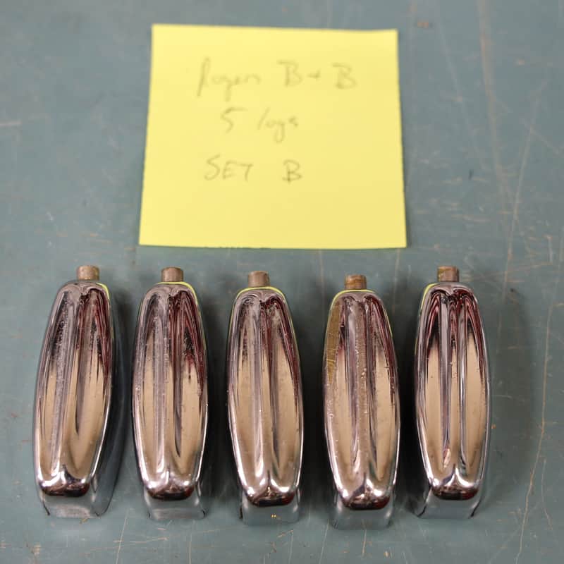 Vintage Rogers Bread & Butter Tab Lug, Single Tension For Toms 3916R, 5-Pack Set B image 1