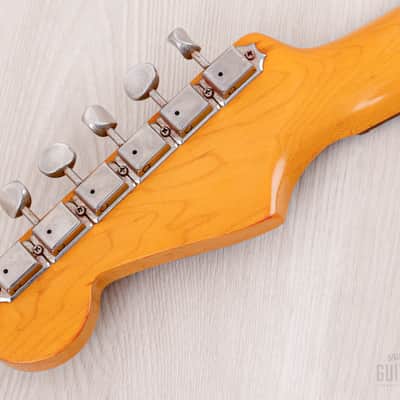 1983 Fender Stratocaster '62 Vintage Reissue JV ST62-65 Candy Apple Red 100% Original, Japan MIJ Fujigen image 5