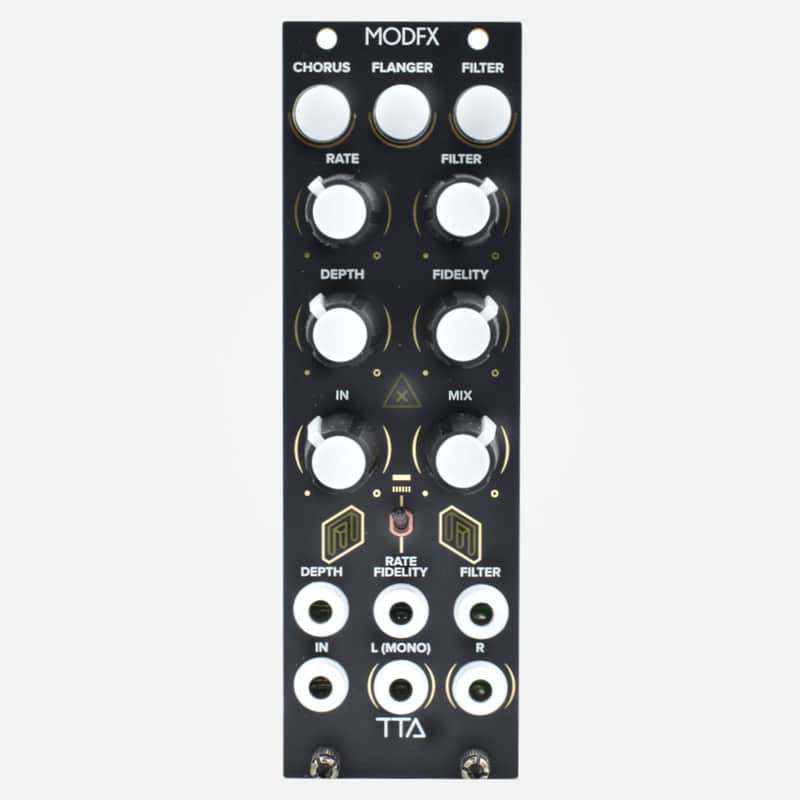 Tip Top Audio MODFX (Black Panel) Eurorack Chorus, Flange, and Modulation Effects Module image 1