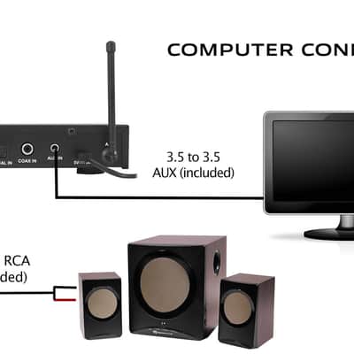Rockville Hybrid Home Theater Karaoke Machine System w/5.25" Sub+2 Wireless Mics image 17