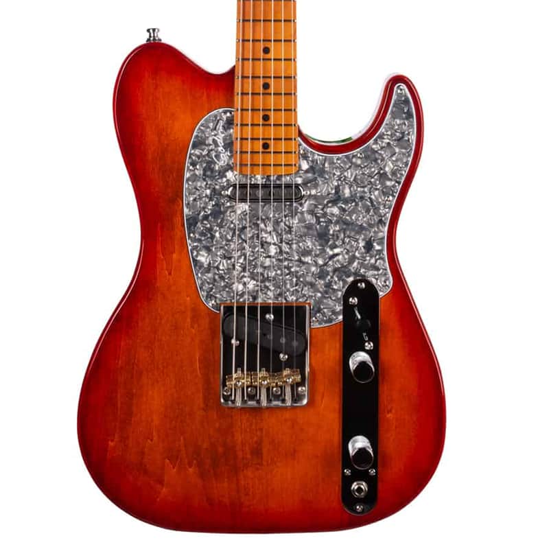 Godin Stadium Pro Electric Guitar - Sunset Burst w/ Maple FB - Open Box image 1