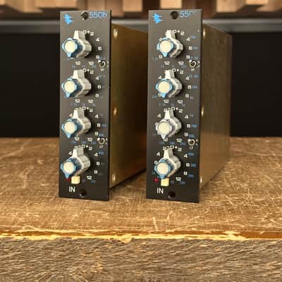 Vintage API 550B Stereo Pair. 1980s. Early close SN. 550A 550 B. All original. image 1
