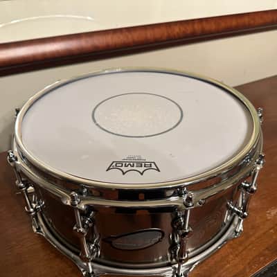 Ahead Engraved Titanium Snare Drum 6x14 image 2