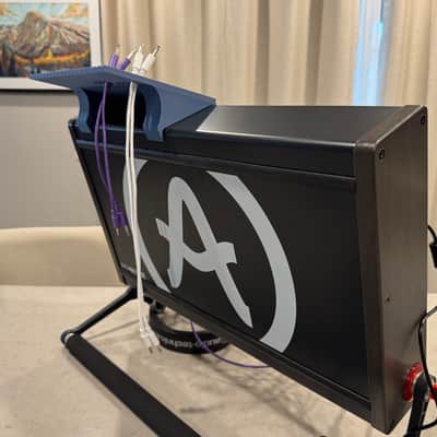 Eurorack Cable Holder for Arturia RackBrute 6U case (blue-grey) image 2