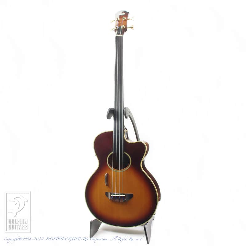Yamaha APX-B12F (Acoustic Bass) 1990s - Sunburst | Reverb