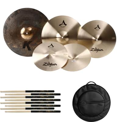 Zildjian Studio Recording Cymbal Set Bundle - 14-/16-/18-/21-inch