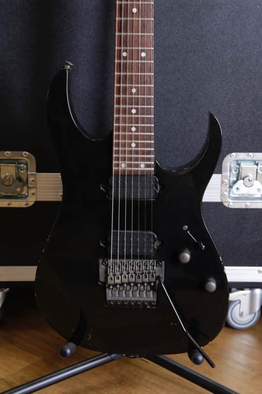 Ibanez RG7620 7-String Electric Guitar Japan Galaxy Black Pre