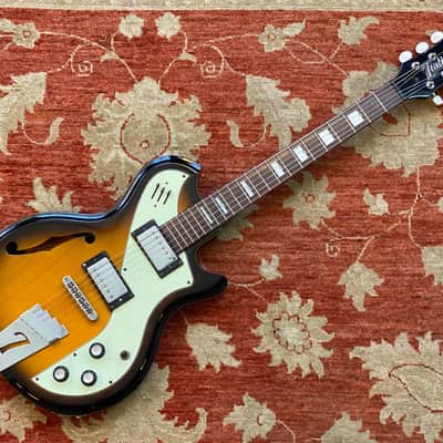 Italia Mondial Deluxe Semi-Hollow Electric image 3