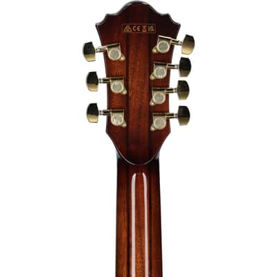 Ibanez AE3007FMH Acoustic-Electric Guitar, Tobacco Edge Burst image 8