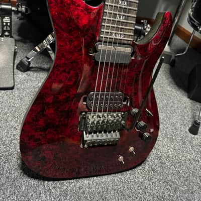 Schecter C-7 FR S Apocalypse Sustainiac Red Reign image 1